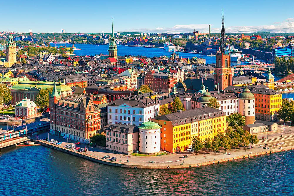 Stockholm, côte Baltique Dalécarlie