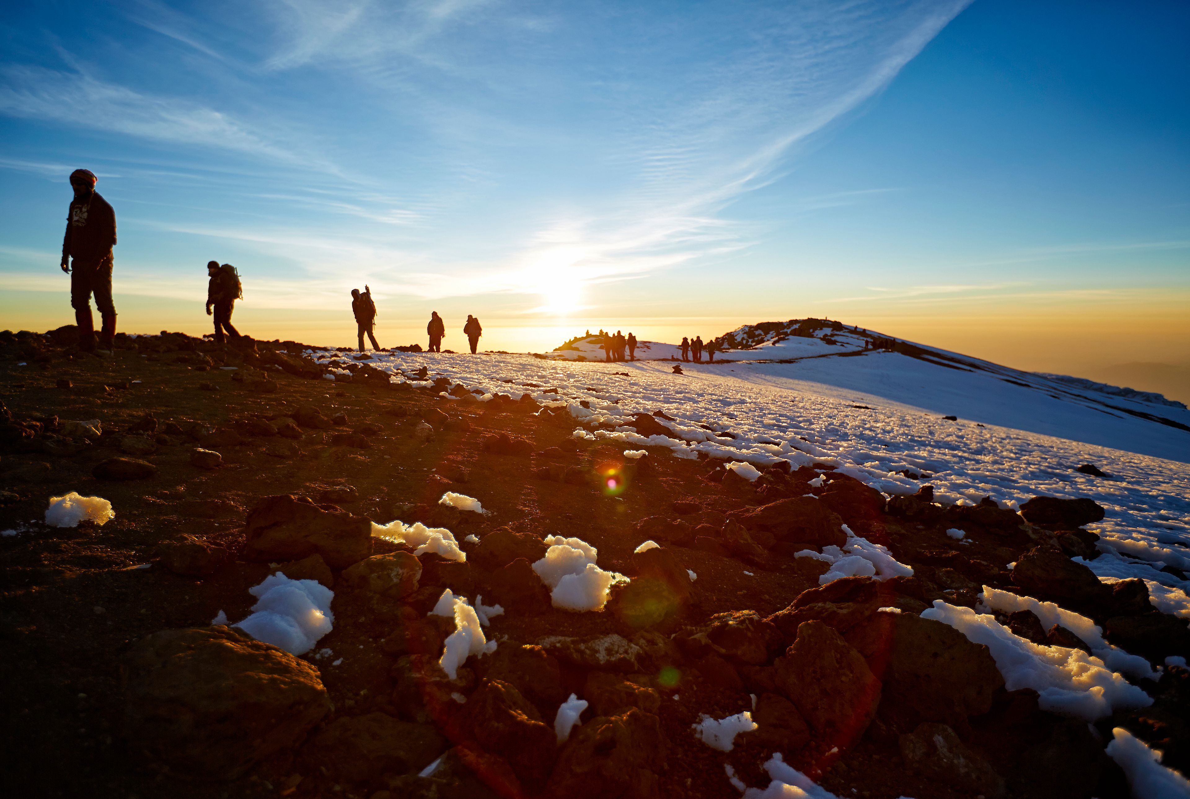 Spedizione sul Kilimangiaro in gruppo