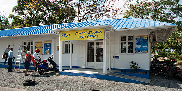La poste de Port-Mathurin