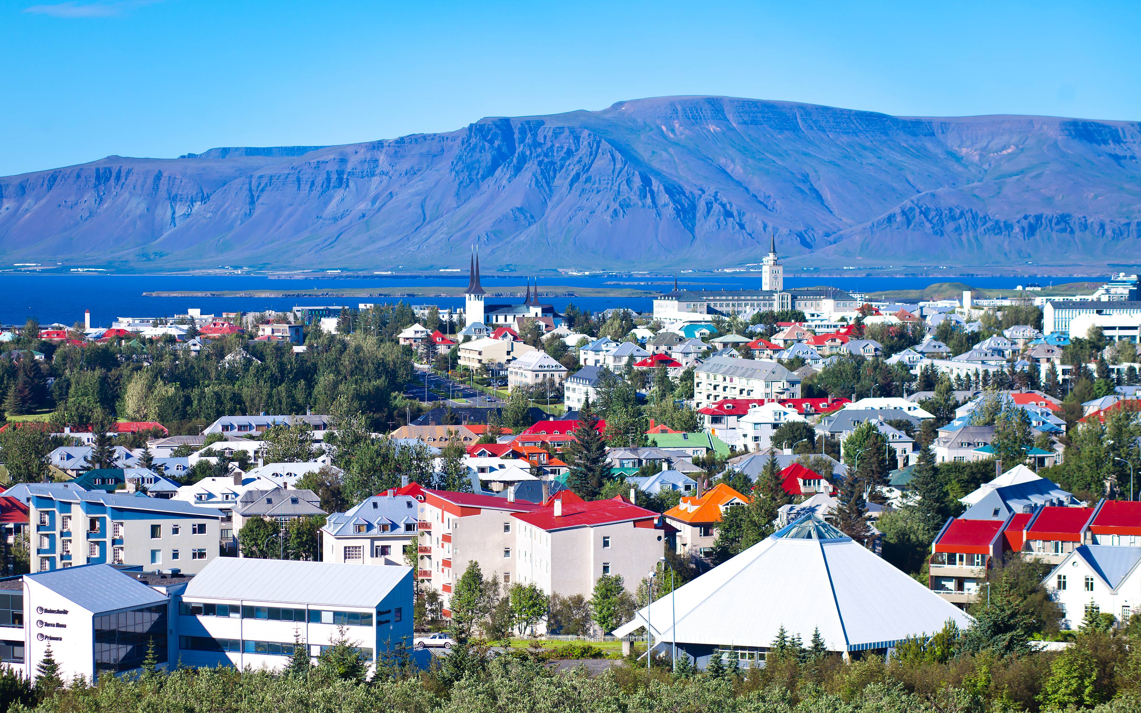 Ankunft in ​Reykjavík
