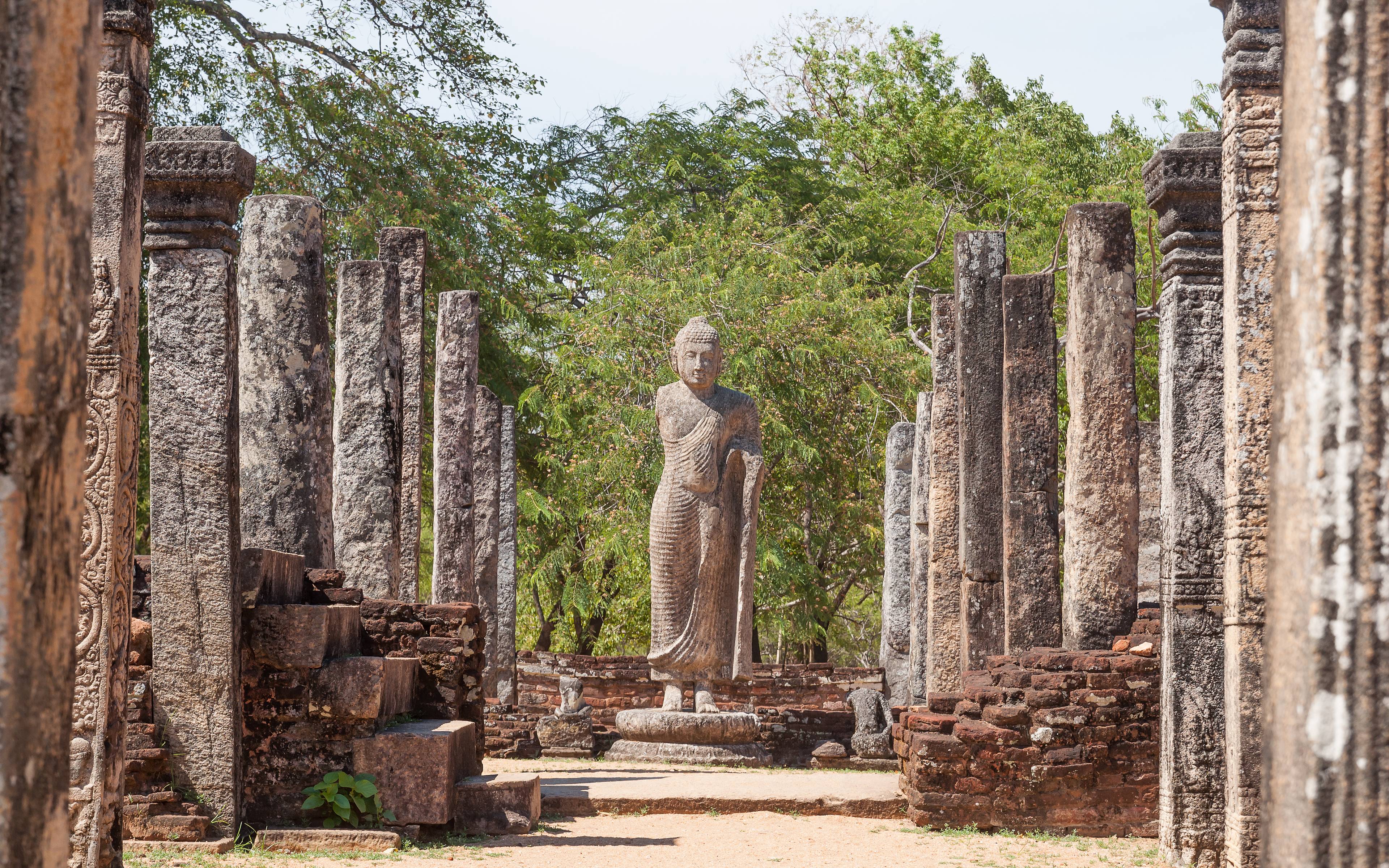 Der Löwenfelsen von Sigiriya und Ausflug nach Polonnaruwa 