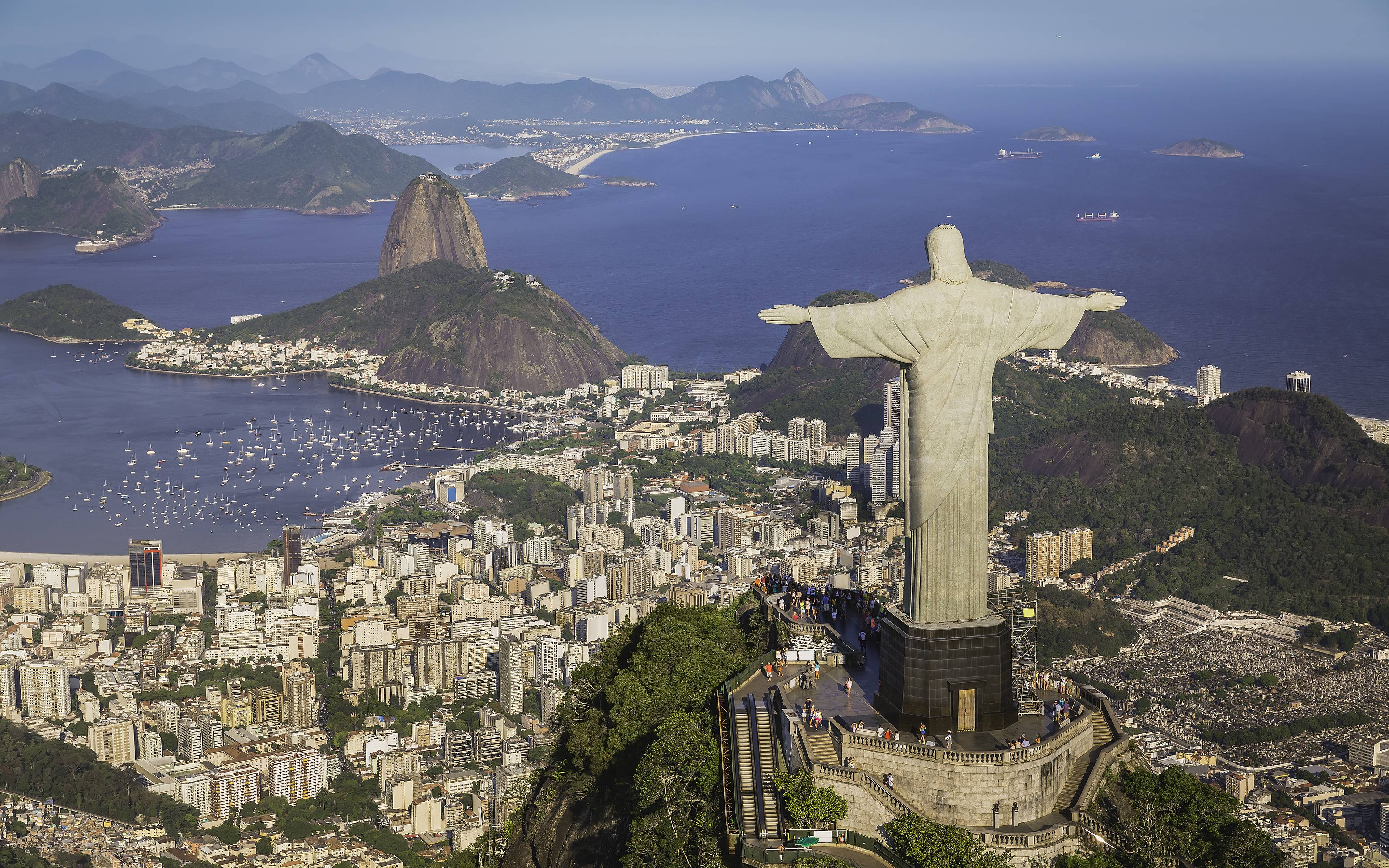 Rio aus der Vogelperspektive 