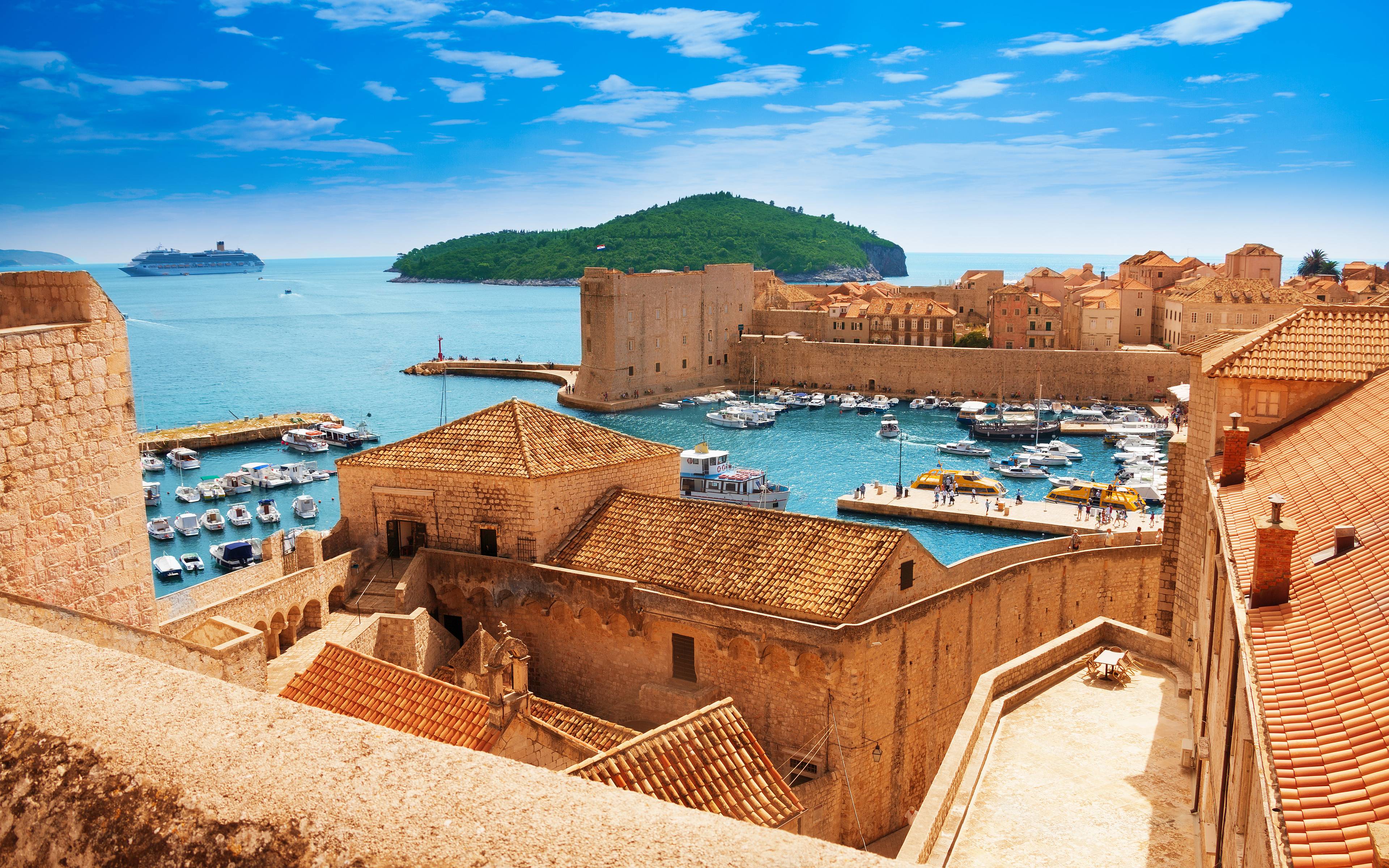 Despedida de las murallas medievales de Dubrovnik