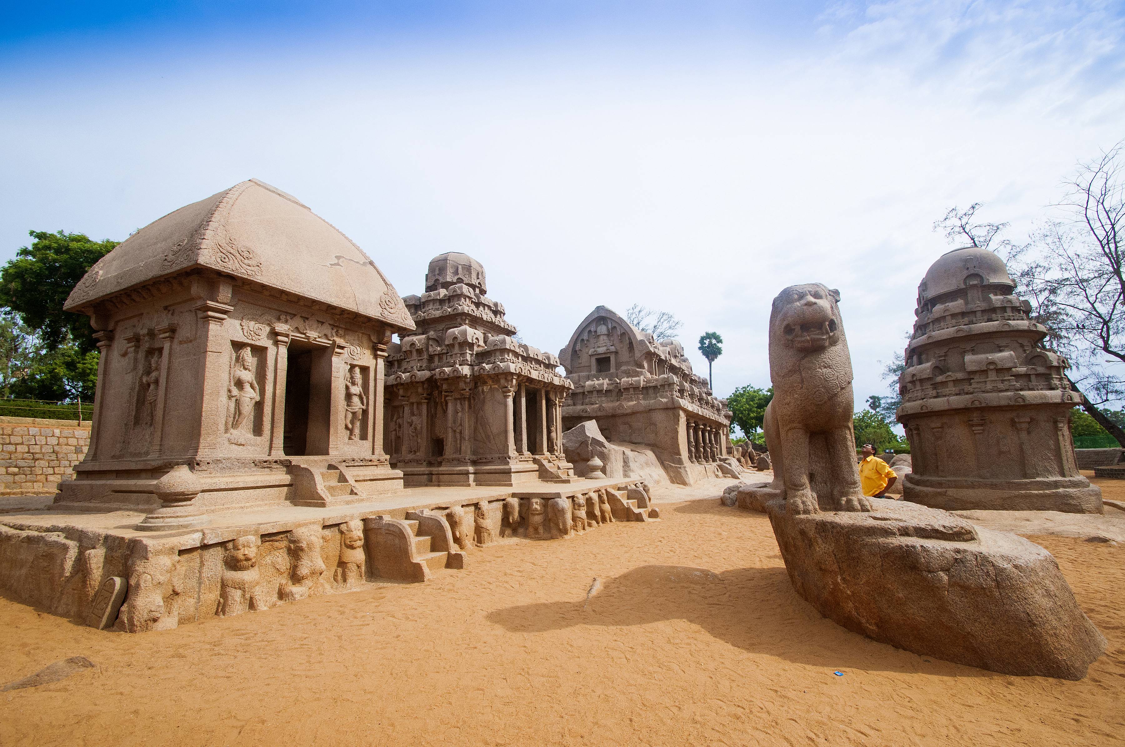 Passeggiata attraverso la storia di Mahabalipuram