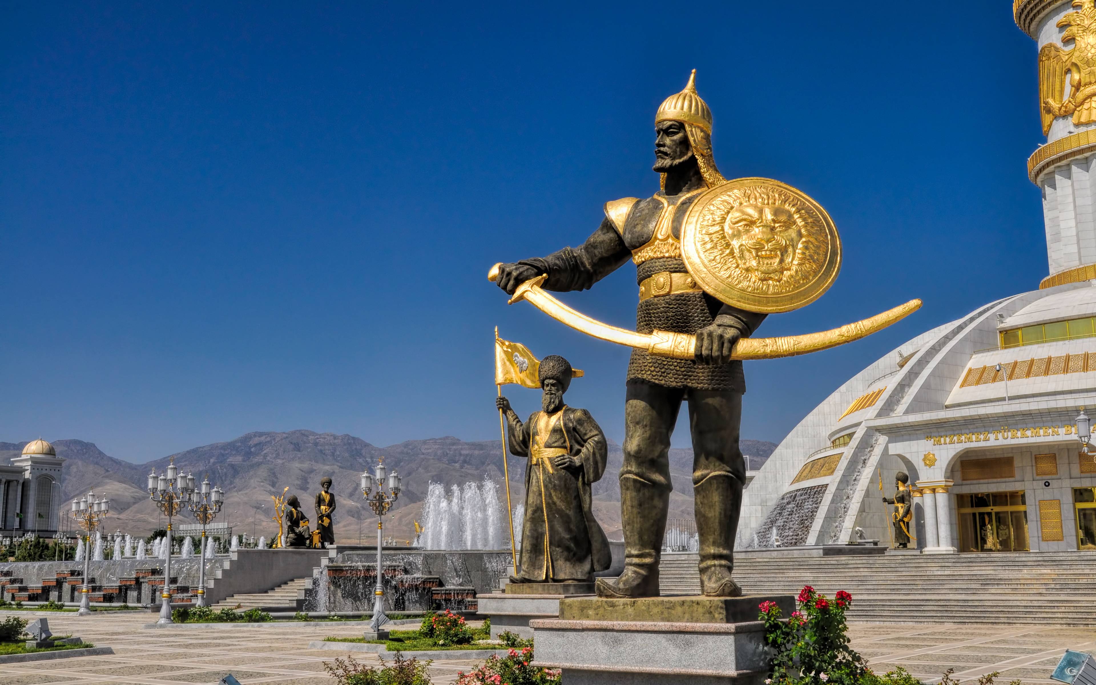 ¡Bienvenidos a Turkmenistán!