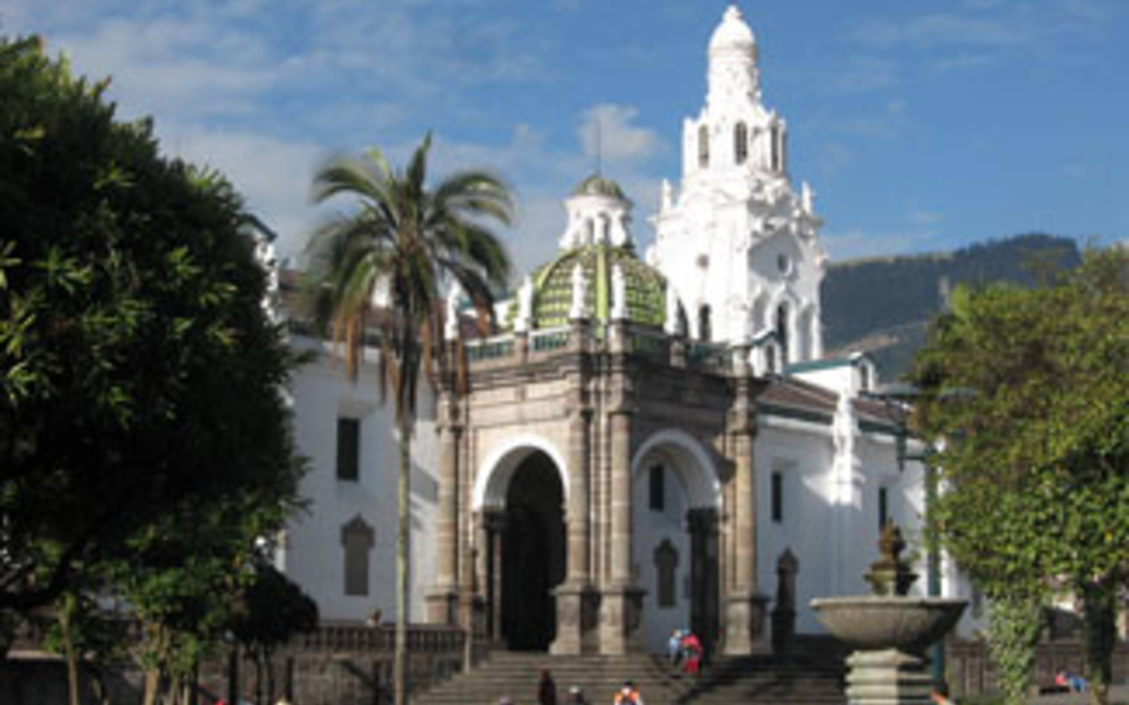 Le centre colonial de Quito, la moitié du Monde