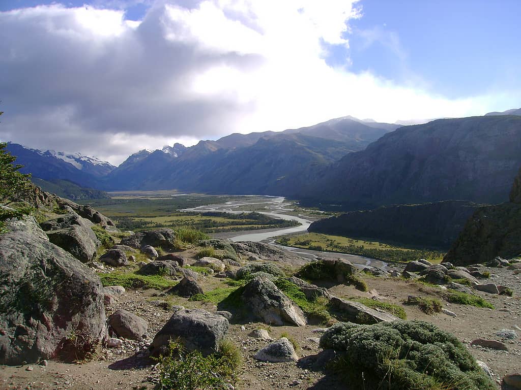 Lago del Desierto und ​Huemul-Gletscher