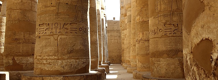 Le temple de Karnak à Louxor