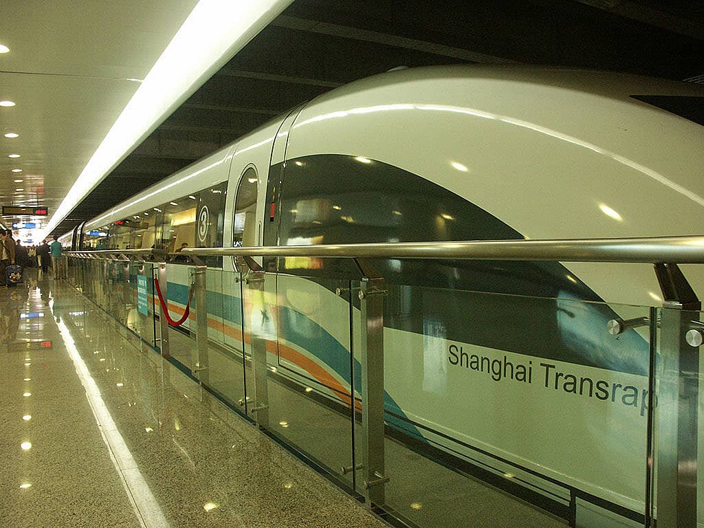 Erster Eindruck von Shanghai – Transrapid