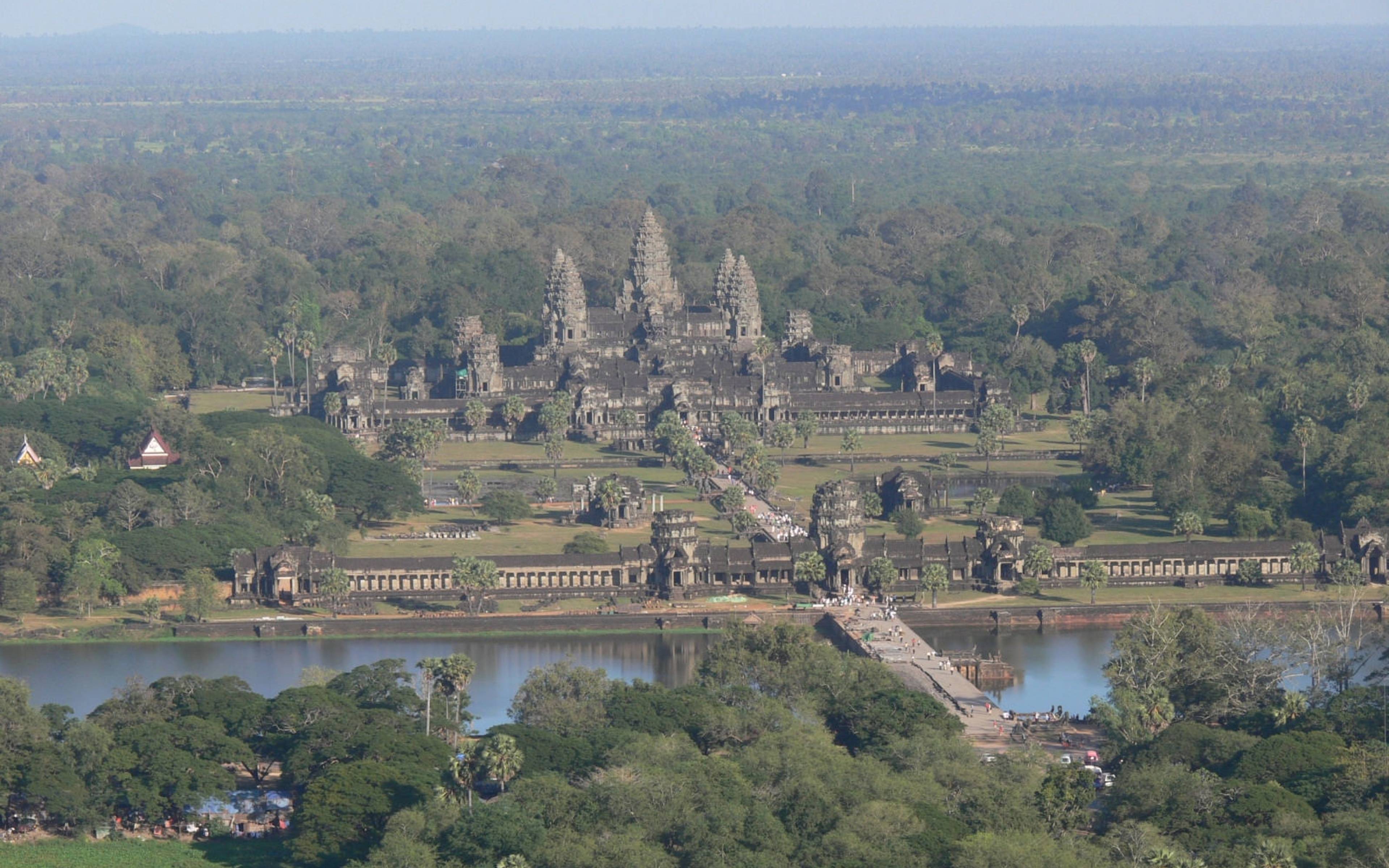 Angkor Wat, Angkor Thom, Elefantenterrasse und  Ta Phrom