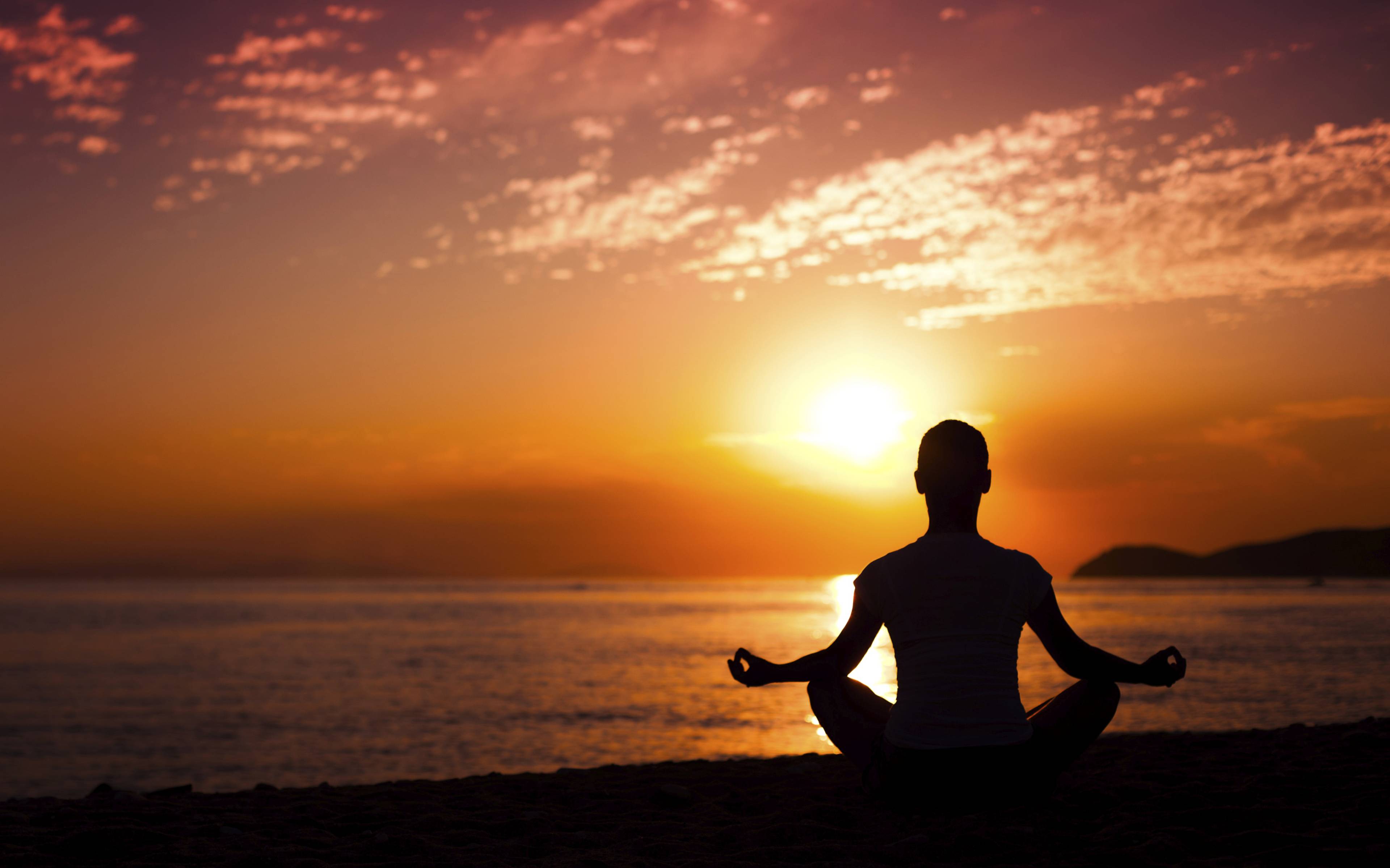 Día libre para hacer ​yoga y meditación