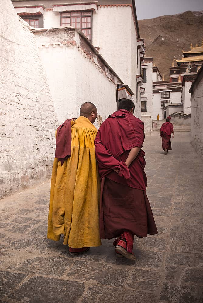 Grab und einstiger Sitz des Panchen Lama in Shigatse