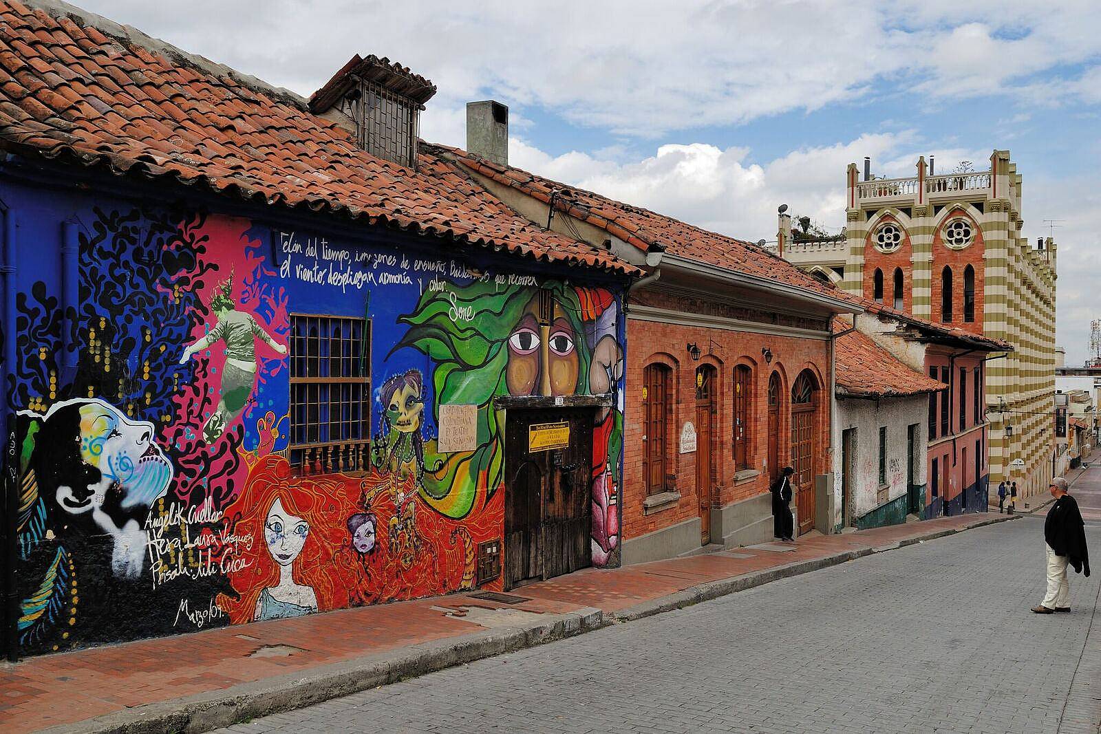 Mittendrin in Bogotá 