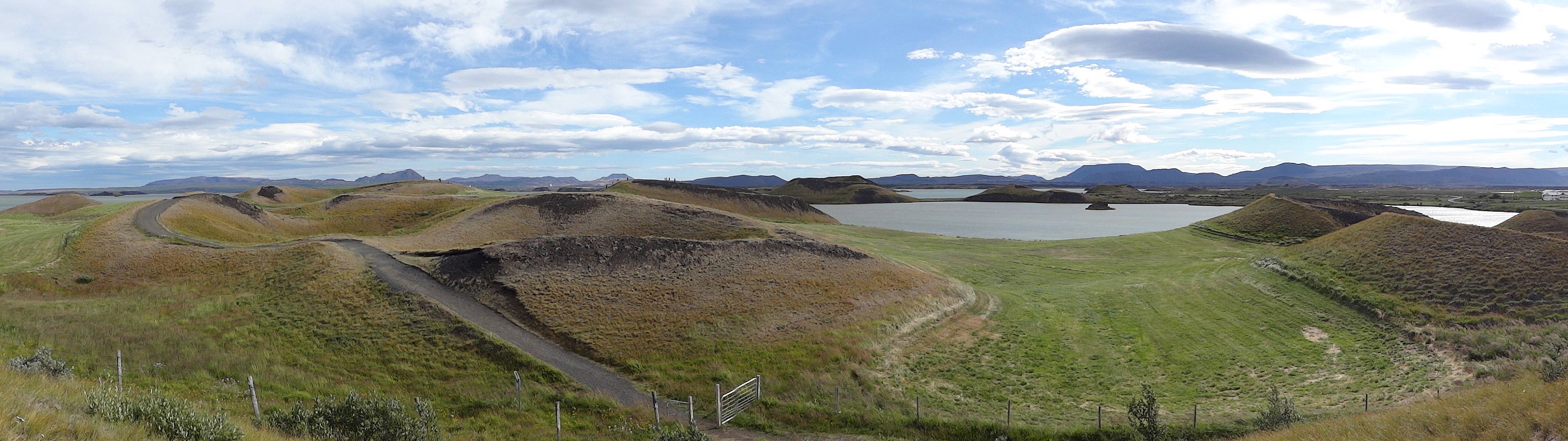 Der Hauptsitz der Wildlinge und das Seengebiet um Mývatn 