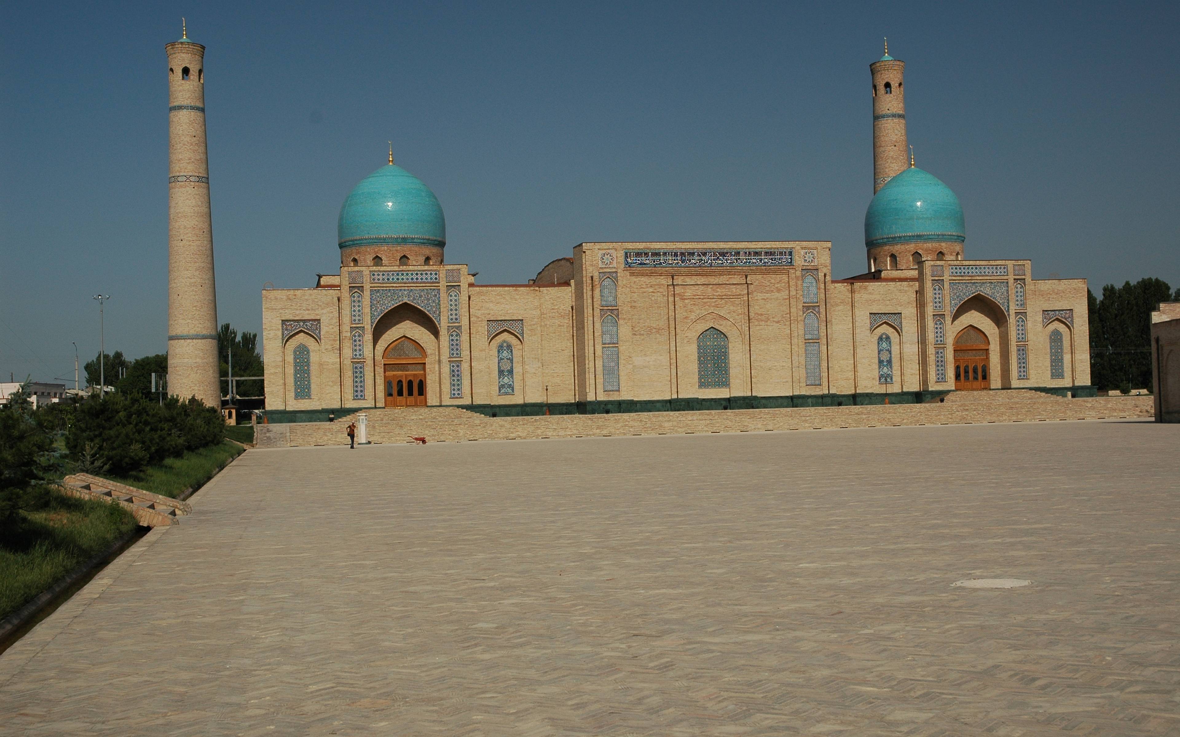 Ankunft in Usbekistan